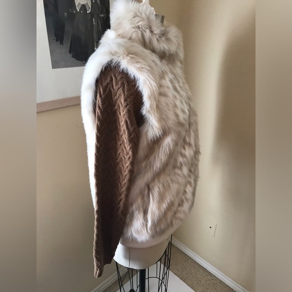 Faux Fur Vest by Coldwater Creek Size L - Picture 4 of 16